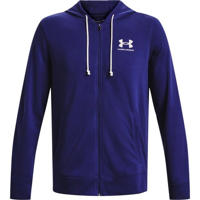 Under Armour RIVAL TERRY LC FZ modrá 1370409-468