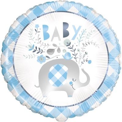 GoDan Balónik Babyshower je to alebo dievča? bez potlače s konfetami