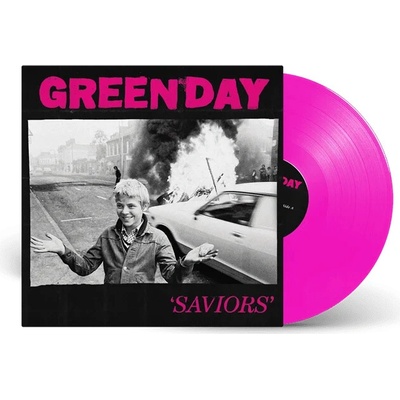 GREEN DAY - SAVIORS - NEON PINK VINYL, RETAILER EXCLUSIVE LP
