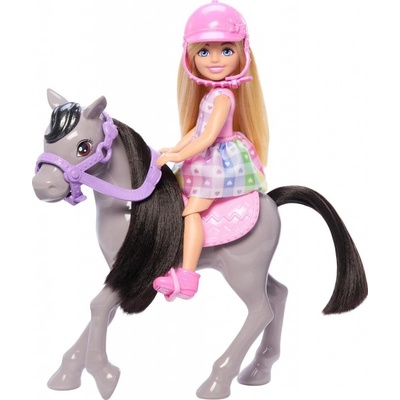 Barbie Chelsea s poníkom