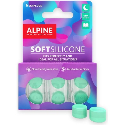 Alpine Soft Silicone 3 páry – Sleviste.cz