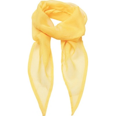 Premier Workwear dámský šifonový šátek PR740 Sunflower -ca. Pantone 136c