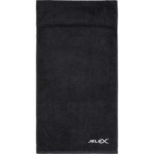 JELEX Хавлиена кърпа JELEX 100FIT Fitness Towel with Zipped Pocket black