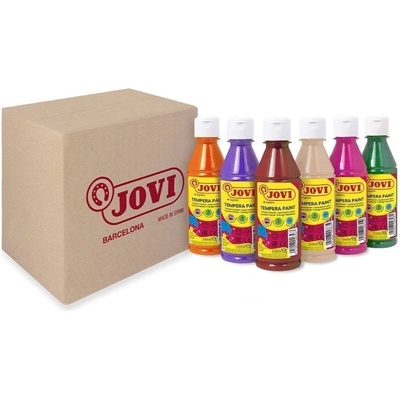 Jovi Sada temperových farieb 6 x 250 ml Mix