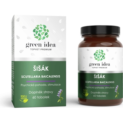 Green idea Šišak bajkalský bylinné kapsuly 60 kapsúl
