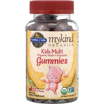 Garden of Life Mykind Organics Kids Multi, 120 желирани таблетки, Garden of Life (35263)