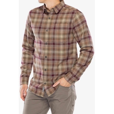 Royal Robbins Lieback bavlněná flanelová košile dlouhý rukáv dusty olive dipsea pld