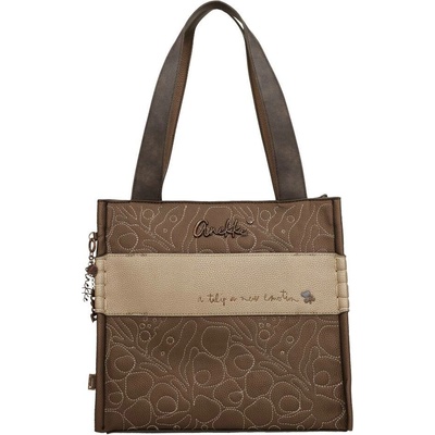 Anekke shopper kabelka hnědá/barevná 43652-428