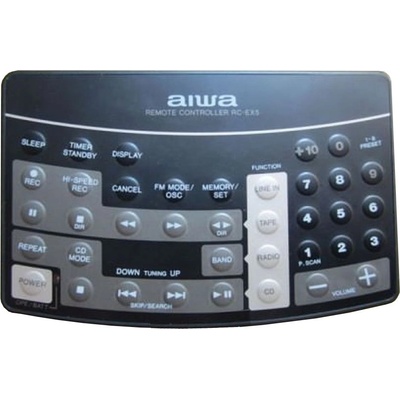 GENERAL AIWA RC-EX5 - съвместимо дистанционно управление на марката General (RC-EX5)