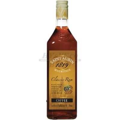 Rum Saint Aubin Coffe 40% 0,7 l (holá láhev)