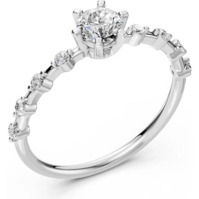 Cara Diamanti Пръстен Cara Diamanti Златен С Диаманти 0.50+0.16 Ct Gia Сертификат K101-10145W (5.1) (K101-10145W (5.1))