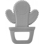 BabyJem Чесалка за зъби BabyJem - Cactus, Grey