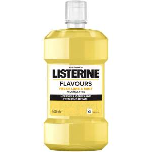 LISTERINE Вода за уста 500мл - Fresh lime & Mint (217)