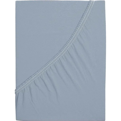 B.E.S. Petrovice Prostěradlo Jersey bavlna Ideal Šedé 160x200