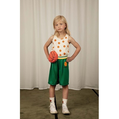 Mini Rodini Детски къси панталони Mini Rodini Basket в зелено с принт 0 (2423012475)