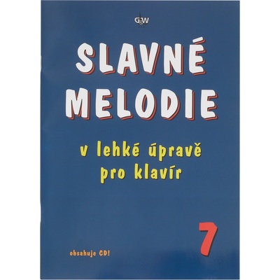 KN Slavné melodie v lehké úpravě pro klavír 7.díl