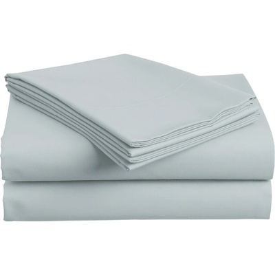 Textilomanie bavlna prostěradlo Lux světle šedé 220x240