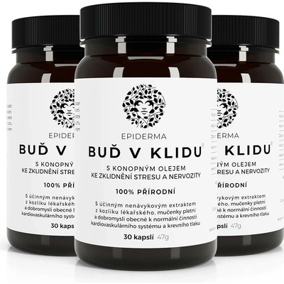 EPIDERMA Buď v klidu 90 kapslí