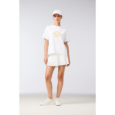 Goldbergh Tričko Aurelia Short Sleeve Top White