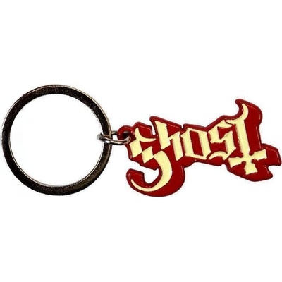 Ghost Logo Red Shadow Ключодържател (GHOKEY03)