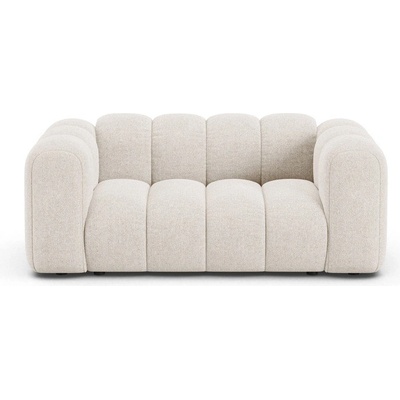 Micadoni Кремав шенилов диван 170 cm Lupine - Micadoni (MIC_2S_XS_214_F1_LUPINE1)