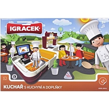 Efko IGRÁČEK Kuchař s kuchyní a doplňky