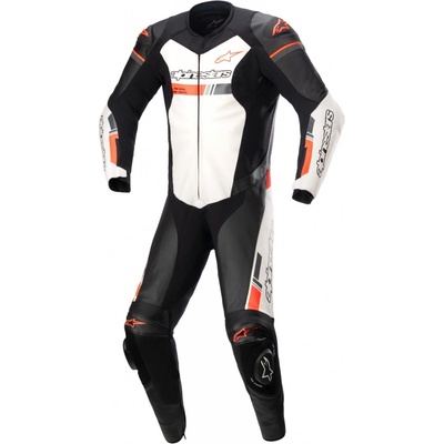 Jednodílná kombinéza Alpinestars GP Force Phantom černá/bílá/červená | Zboží Auto