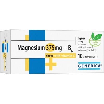Magnesium 375mg+B6 for.+Vit.C 10 eff tablet