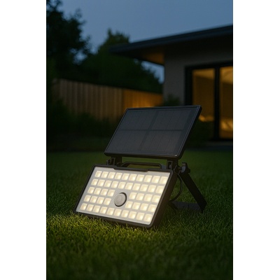 Led СОЛАРЕН ПРОЖЕКТОР croma 10w 3.7v 4000k ip65 bl (6260)