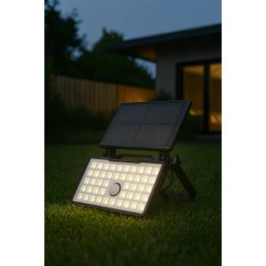  Led СОЛАРЕН ПРОЖЕКТОР croma 10w 3.7v 4000k ip65 bl (6260)