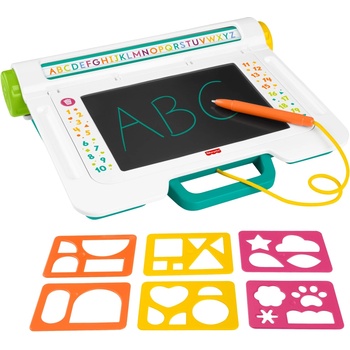 Mattel Игрален комплект Fisher Price - Learn and Doodle Desk (JDL70)
