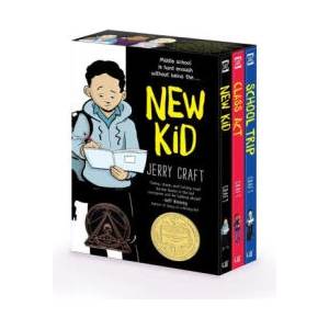 New Kid 3-Book Box Set: New Kid, Class Act, School Trip | Jerry Craft (ISBN: 9780063385818)
