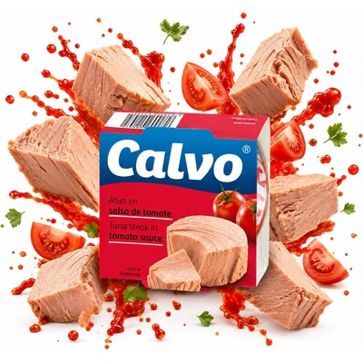Calvo tuniak v paradajkovej omáčke 160g