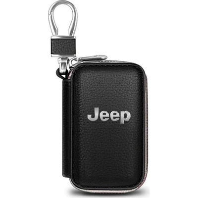 Kľúčenka JEEP Kožené bezpečnostné puzdro na kľúče