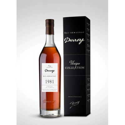 Armagnac DARROZE 1981 Chateau de Lahitte 46% 0,7 l (karton)