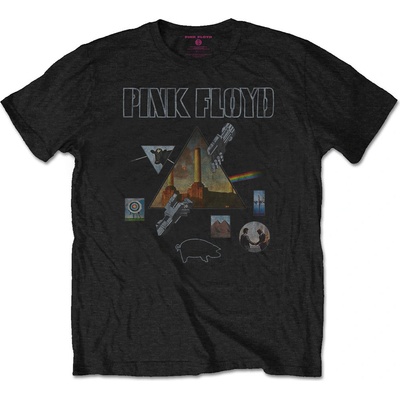 Pink Floyd tričko Montage čierne