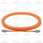 Conneu SC-SC дуплексна пач корда, мултимод OM2, 3 мм. , оранжева, Conneu (25 м) (CNFJ-SCSCOM2DOR3mm-25)