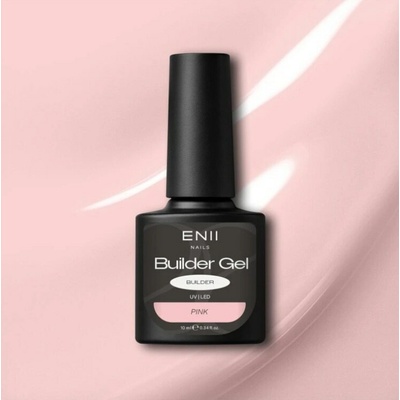 Enii Nails Builder gel v lahvičce pink 10ml