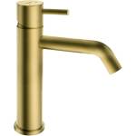 FERRO Ferro Ciriculus - Смесител за умивалник с чучур Click-Clack, матово злато BCK2BG (BCK2BG)