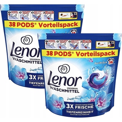 Lenor prací kapsle Universal Aprilfrisch 76 PD