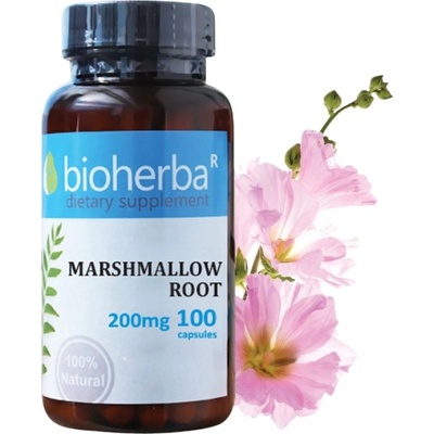 Bioherba Marshmallow Root 200 mg [100 капсули]