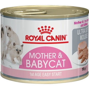 Royal Canin Mother & Babycat Ultra Soft Mousse 24 x 195 g