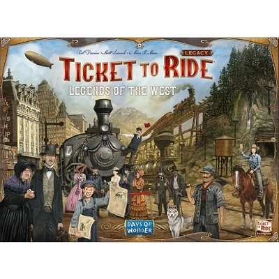 Ticket to Ride Legacy: Legends of the West EN