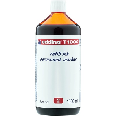 Edding T 1000 náhradní inkoust 002 červený