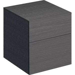Geberit Стенен шкаф за баня Geberit Xeno2, сив, 2 чекмеджета, 45 см (500.504.43.1)