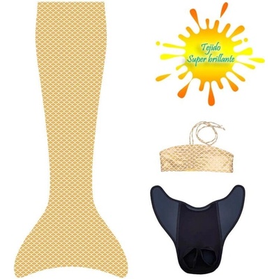 Sada s plutvou a bikinami Aquaris Sunny