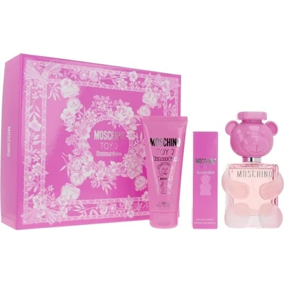 Moschino Комплект за жени Moschino Toy 2 Bubble Gum - Тоалетна вода 100 мл + Лосион за тяло 100 мл + Мини Тоалетна вода 10 мл