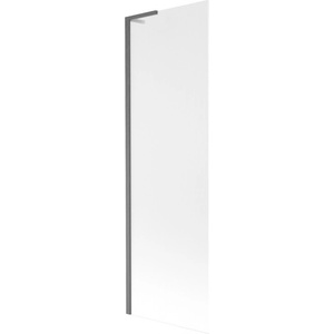 Mexen Next L параван за вана, 1-крилен, 60 x 150 cm, матиран, оръжеен сив четкан - 895-060-000-03-30-66 (895-060-000-03-30-66)