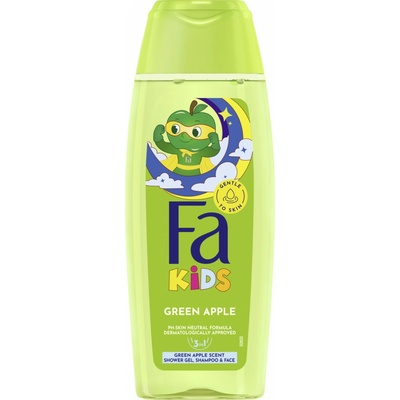 Fa Kids sprchový gel a šampon divoký pirát 250 ml – Zboží Dáma