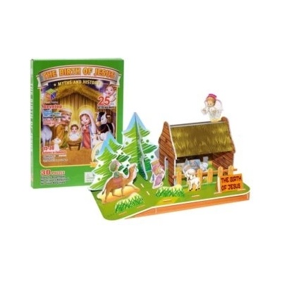 Magic Puzzle 3D puzzle Jesličky 25 ks